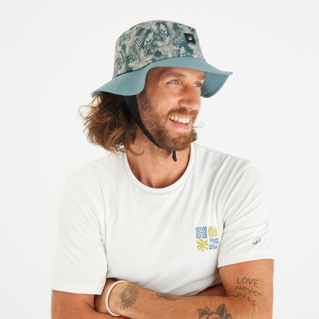Surf hat500 black, one size fits all Verde UNICO