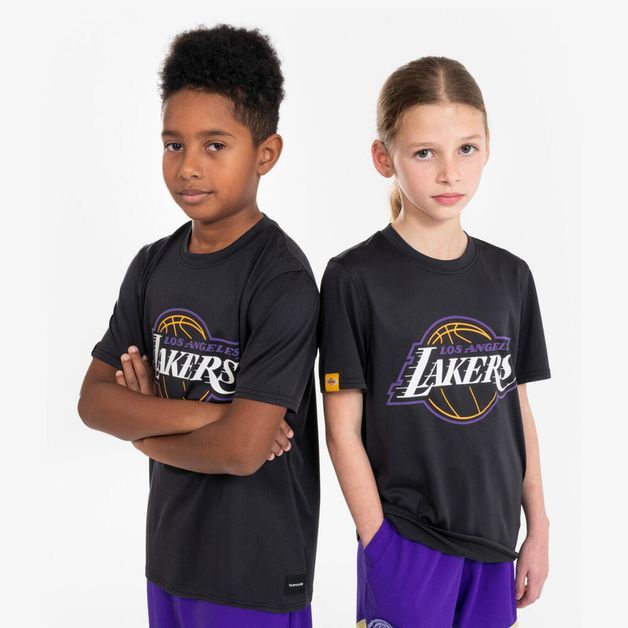 T-shirt 900 nba jr, 14-15years/5'2"-5'7" Preta 7-8 ANOS
