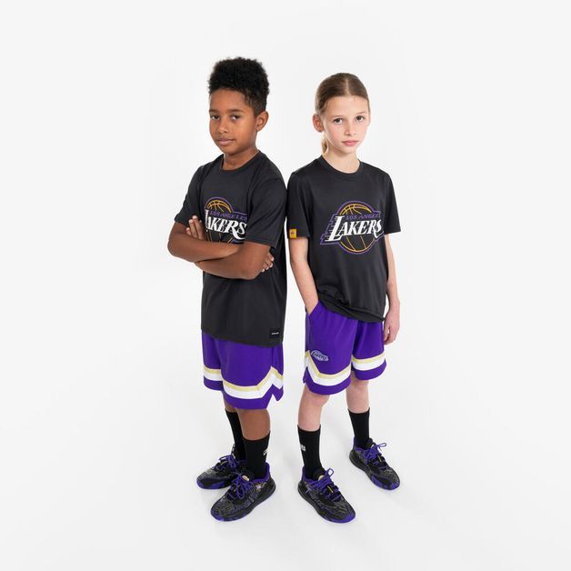 T-shirt 900 nba jr, 14-15years/5'2"-5'7" Preta 7-8 ANOS