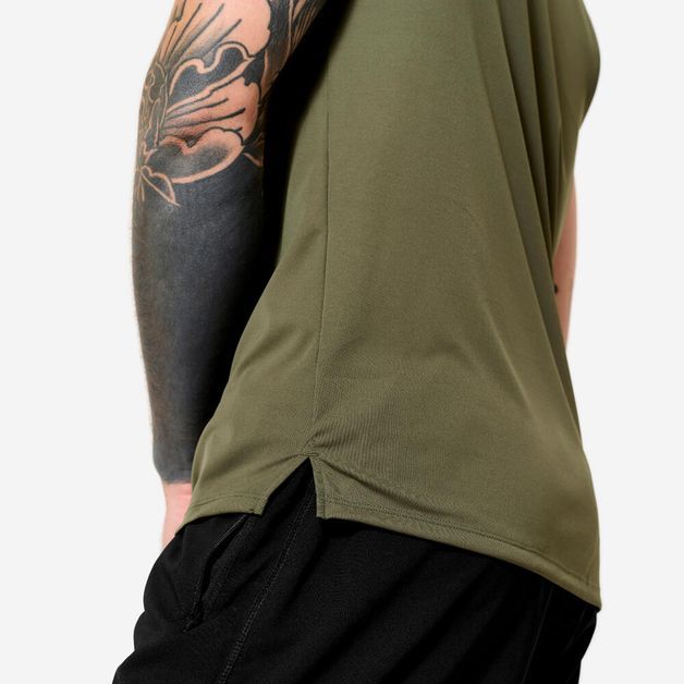 Tank cardio training 100 m khaki, xl Caqui 3G