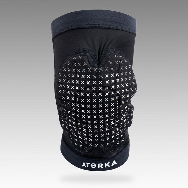 Kneepad h500 black white, 3 Preta 1