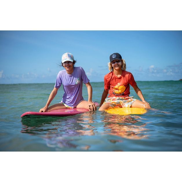 Junior surf cap black, s 20.7'-21.8' Branco