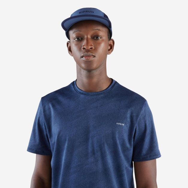 Tee shirt run dry 500 m graph beige, 2xl Azul M