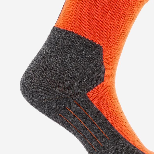 Ski socks 100 blue, 12-14 - 47/50 Laranja 41/44 BR