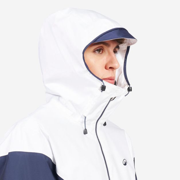Jaqueta 100 masculina azul branco, gg Azul 3G
