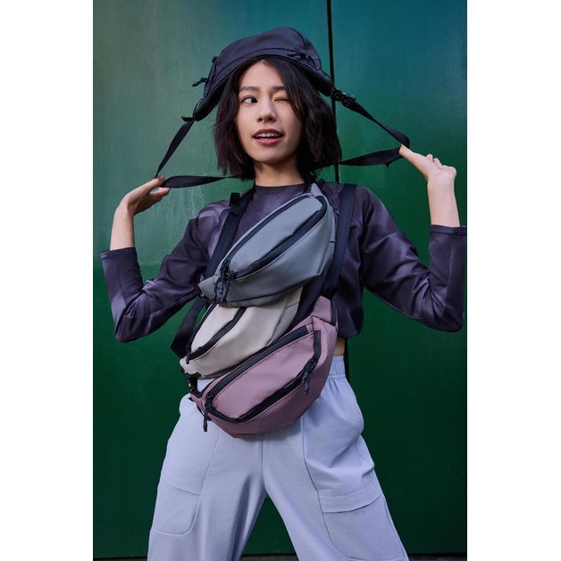 Travel bum bag 2l greige-label, no size Preta UNICO