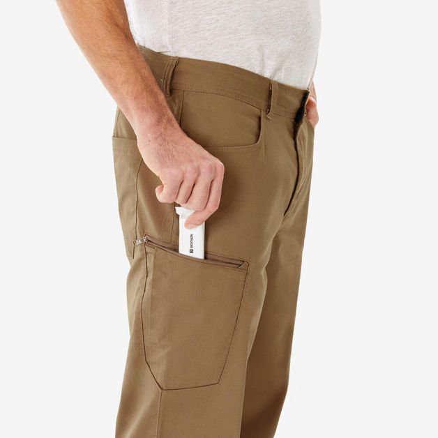 Trousers nh500 regulard uk46" fr54 (l34) Marrom 46