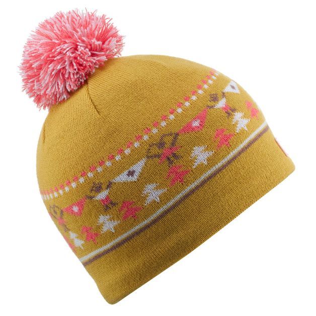 Hat jacquard jr turqu, one size fits all Amarela UNICO