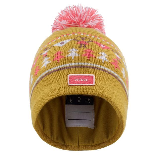 Hat jacquard jr turqu, one size fits all Amarela UNICO