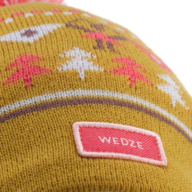 Hat jacquard jr turqu, one size fits all Amarela UNICO