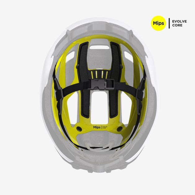 Rockrider race mips helmet, l Branca G