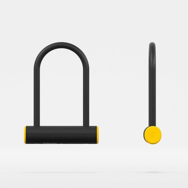 U-lock d 900 m, no size Preta UNICO