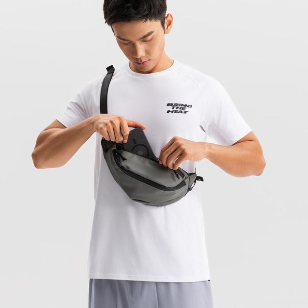 Travel bum bag 2l greige-label, no size Caque UNICO