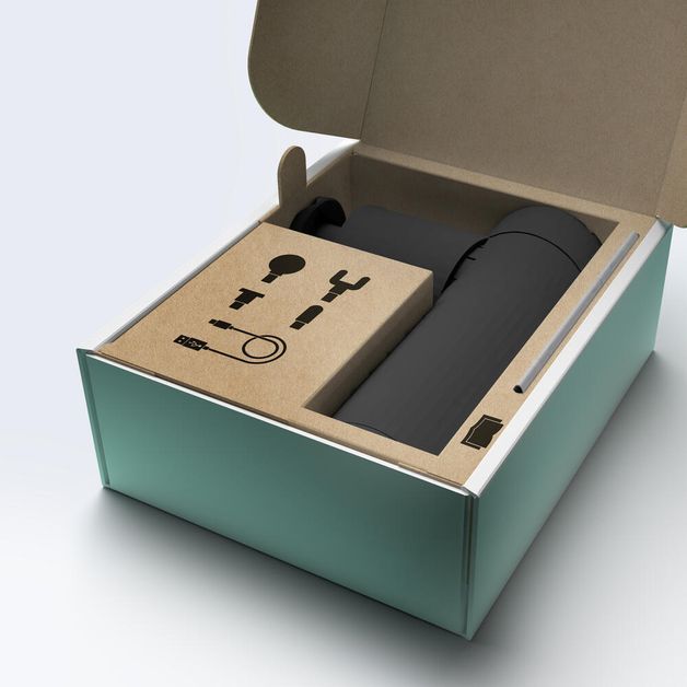 Mini massage gun, no size Preta UNICO