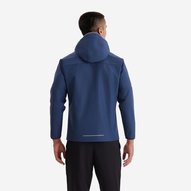 Jacket rain run 100 m blue h, xl [short] Azul 3G