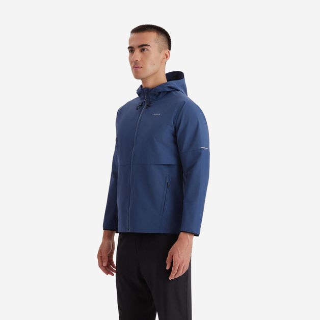 Jacket rain run 100 m blue h, xl [short] Azul 3G