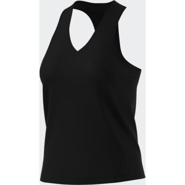 *adidas fem club tank v black, xl G