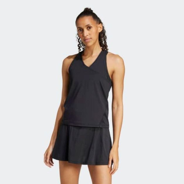 *adidas fem club tank v black, xl G