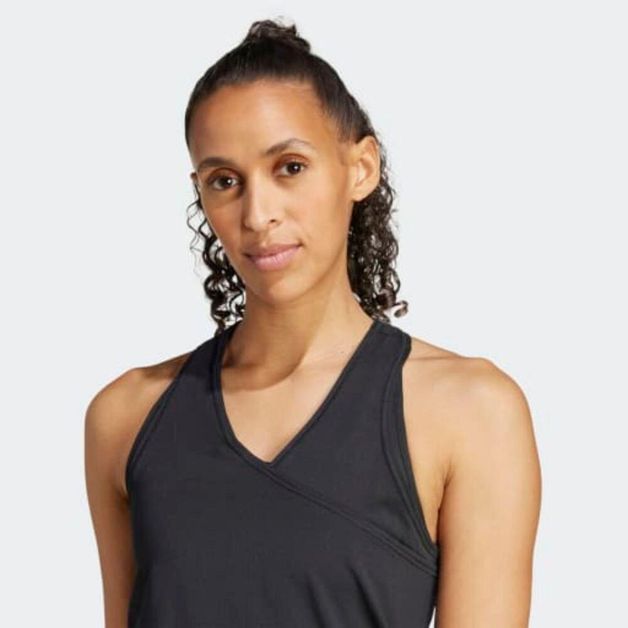 *adidas fem club tank v black, xl G