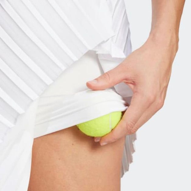 *adidas fem club pleatskirt white, l G