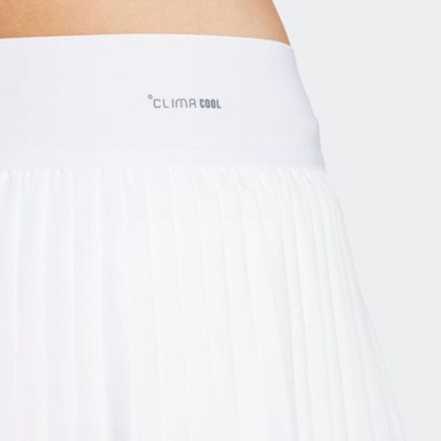 *adidas fem club pleatskirt white, l G