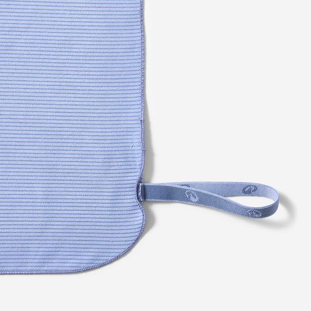 Mf l striped towel nav, no size Azul UNICO