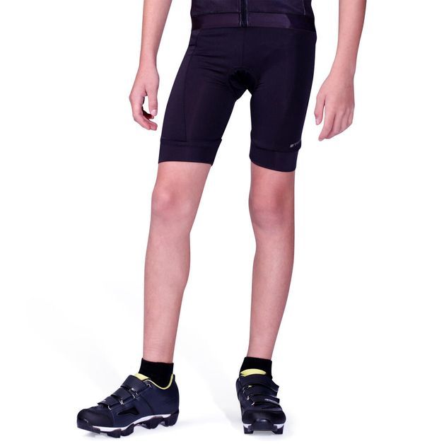 Kid pad cycling 10, 12-13years/4'9"-5'2" Preta 10-11 ANOS