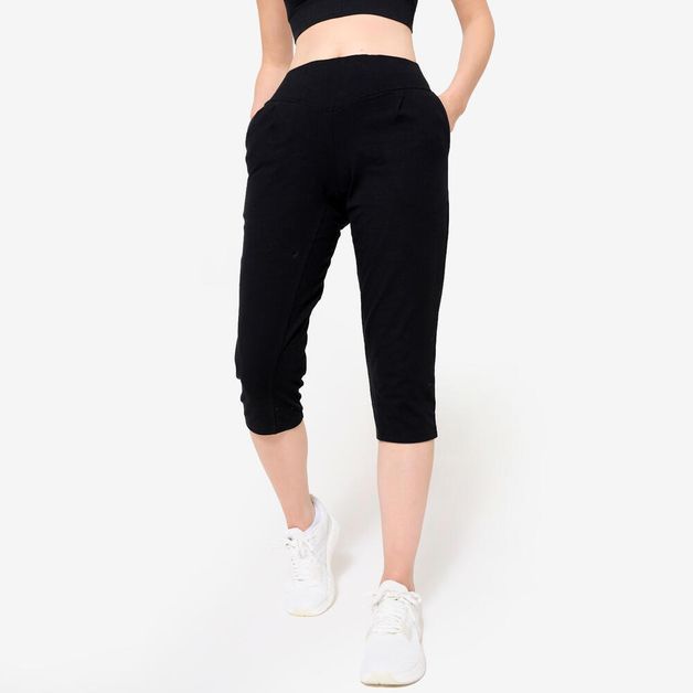 Capri pockets 500 w, uk 22 / eu 3xl(l31) Preta 3G