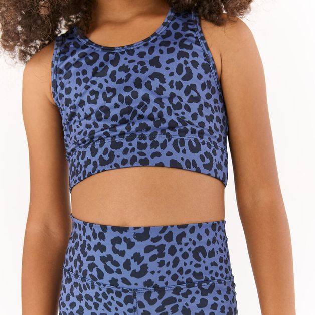 *top s500 az print o, 12-13years/4'9"-5' Azul 7-8 ANOS