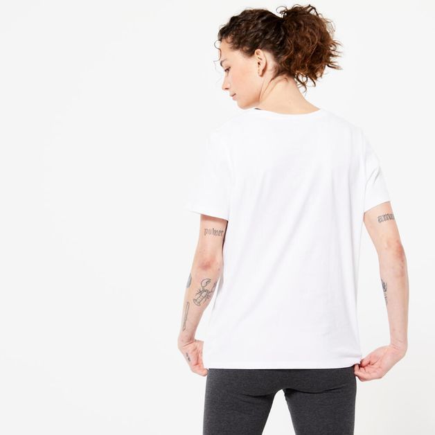 T-shirt 500 reg, uk24-26 / eu 3xl Branca 3G