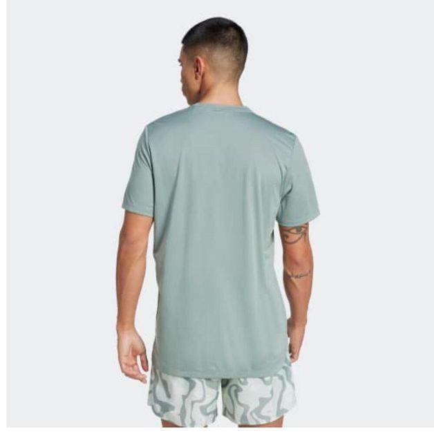 Camiseta Masculina de Corrida Run It Adiddas, verde, G