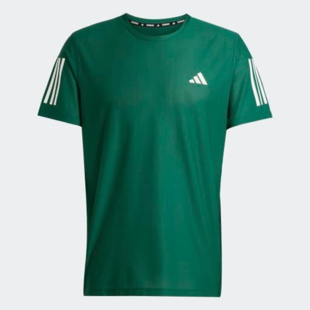 Camiseta Masculina de Corrida Otr Adidas, verde, G