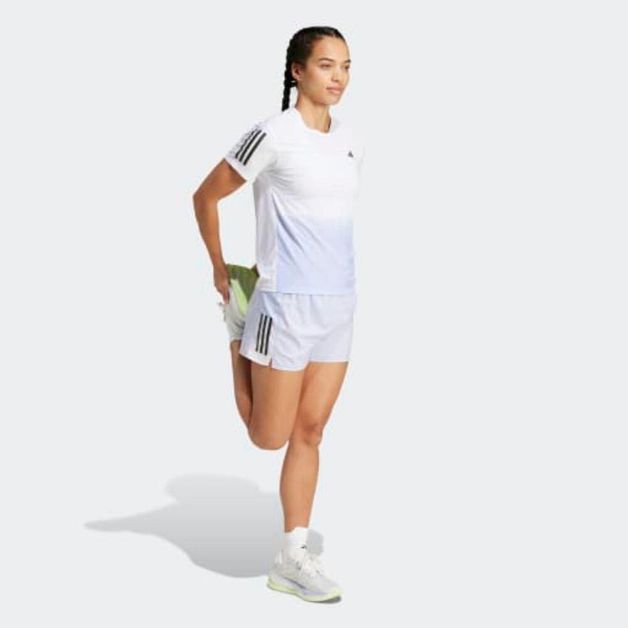 Short Femininino de Corrida Otb Adidas, violeta, G
