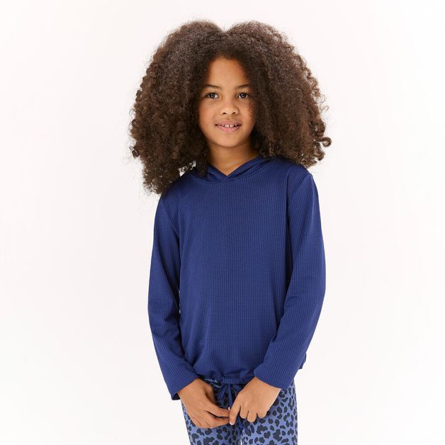 *jaq capuz az mho oi, 12-13years/4'9"-5' Azul 5-6 ANOS