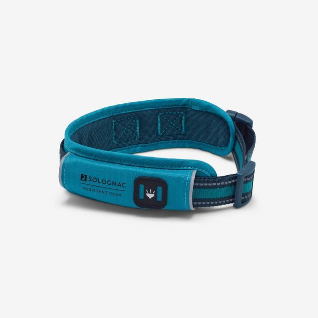 Dog collar outdoor 500 terracotta, l Azul P