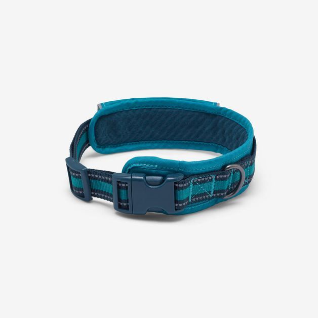Dog collar outdoor 500 terracotta, l Azul P