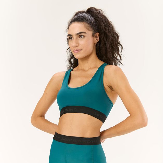 *top must strap 500 rosê oi25, 2xl Verde 3G