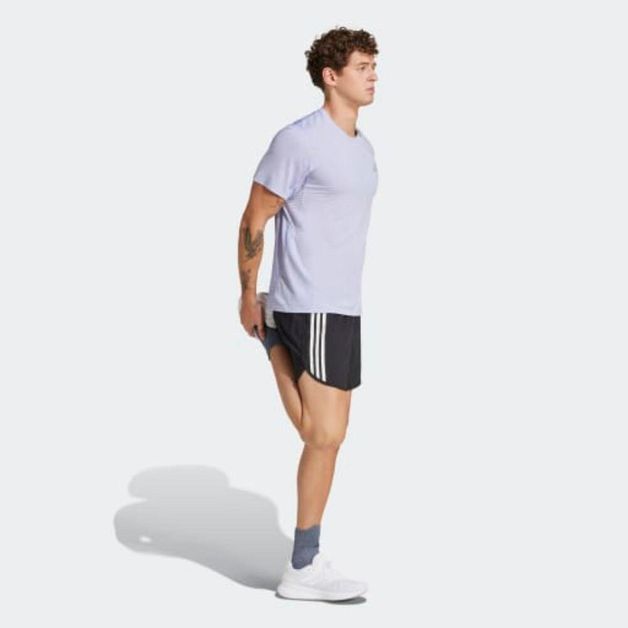 Camiseta Masculina de Corrida Unitefit Adidas, lilas, G