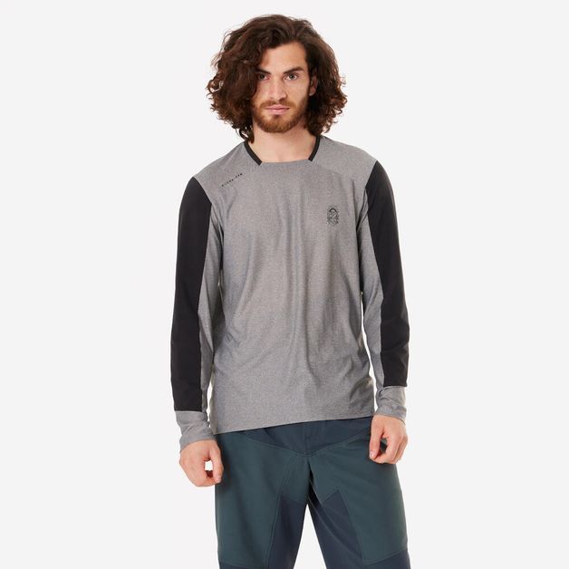 Mtb ls jersey st m grey, xl Cinza G