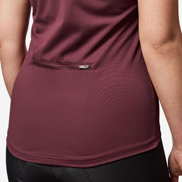 Ss jersey essential woman bordeaux, xl Bordo G