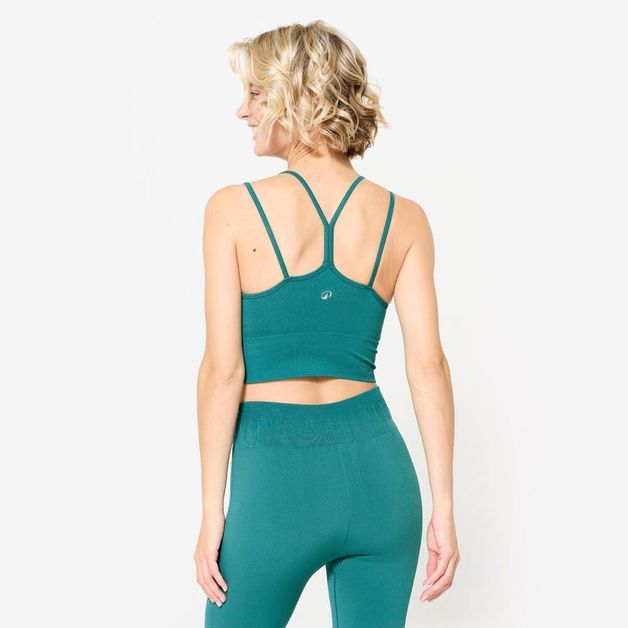 Yoga dyn lg bra brown, uk 16 / eu xl Turquesa G