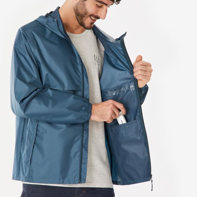 Jacket raincut fullzip navy man, 3xl Azul G