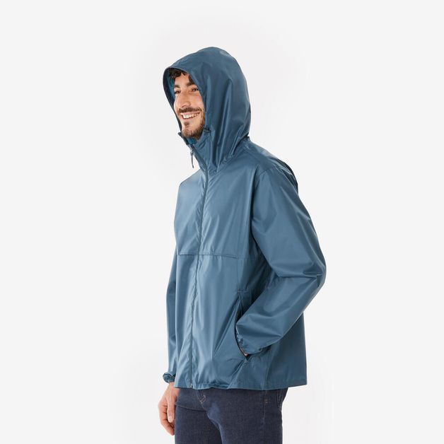 Jacket raincut fullzip navy man, 3xl Azul G