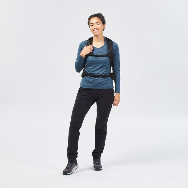 Pants mh500 black wom, uk16 / fr46 (l33) Preta 38