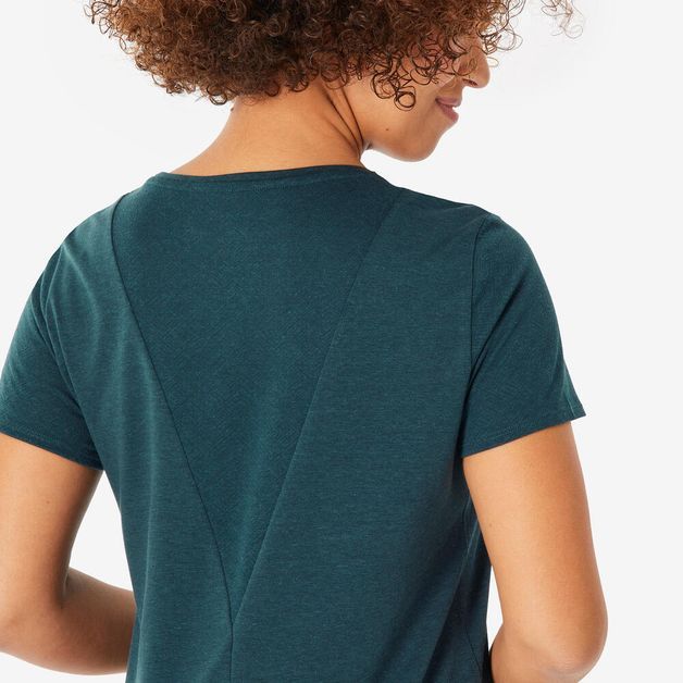 Nh500  w tee shirt bordeaux, m Verde 3G
