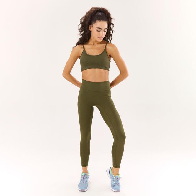*leg jacquard 500 verde oi25, xl Verde P