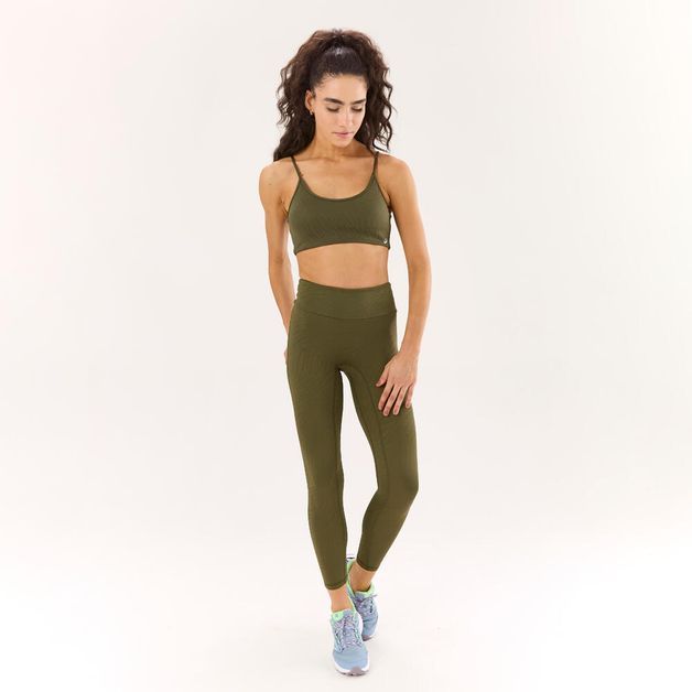 *leg jacquard 500 verde oi25, xl Verde P