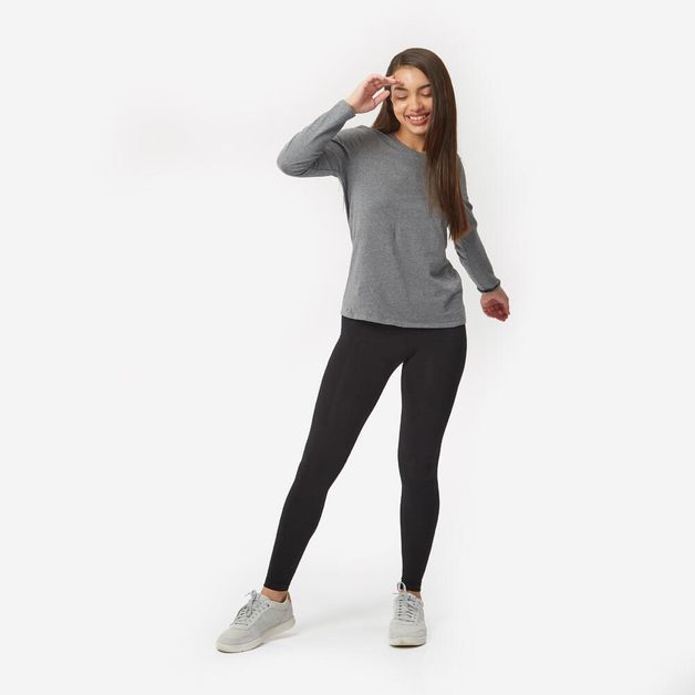 Ls t-shirt regular 100, uk24-26 / eu 3xl Cinza 3G