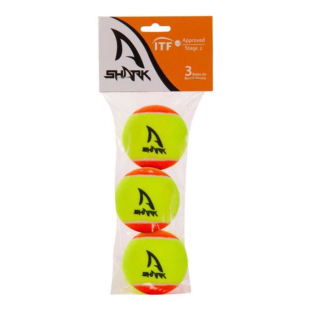 *ball shark beach tennis, no size Amarela UNICO