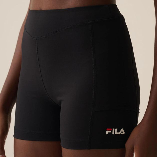 *shorts fem fila tennis basic preto, xl Preta G